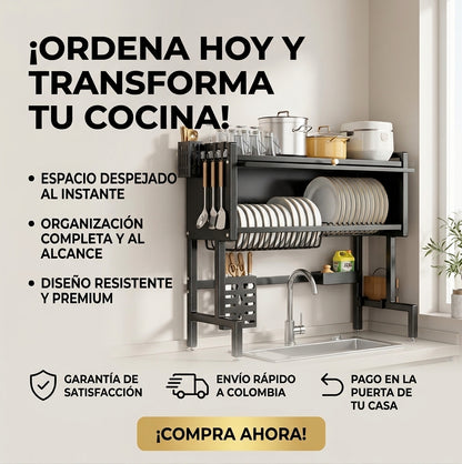 Escurridor 65 cm combo set cocina - Convierte el espacio de tu cocina en orden